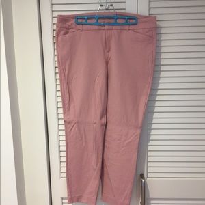 Light pink pixie pants